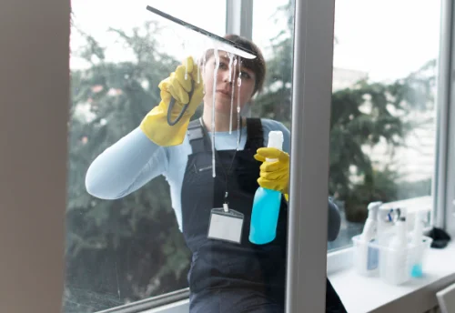 Nettoyage de vitres intérieures et extérieures à Vouillé